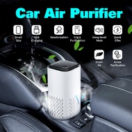 12W Portable Generator Deodorizer Air Purifier USB Mini Rechargeable fridge Purifier air Space Clear Odor For Room Office Car White