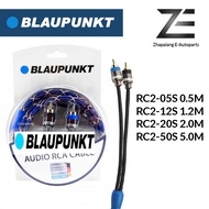 BLAUPUNKT Audio RCA 2 Channel Cable Oxygen Full Copper - [RC2-05S/RC2-12S/RC2-12S/RC2-50S]