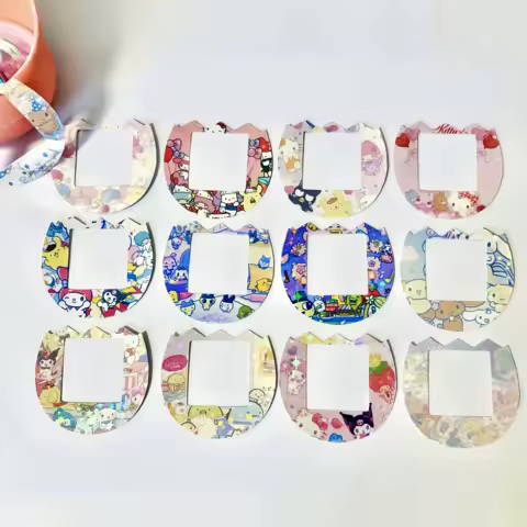 Tamagotchi Pix Pix Party Special Panel Sticker Sticker Replacement Panel Tamagotchi Sticker Decorati