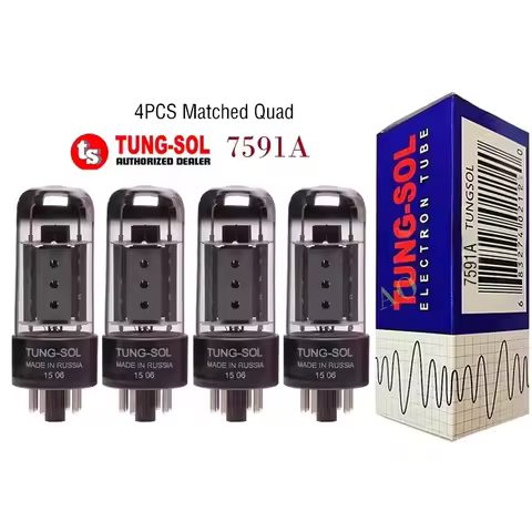 Russia TUNG-SOL 7591 7591A Electronic tube Vacuum Valve Amplifier lamp Audio Amp Kit DIY Precise Mat