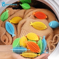 1/5 Pcs Universal Clothes Cleaning Anti-winding Fish Shaped Laundry Ball - Home Washing Machine Fast