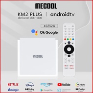 -สินค้าใหม่-Mecool KM2 PLUS Deluxe กล่อง Android TV box Ram 4GB/Rom 32GB รุ่นTOPสเป็คแรง