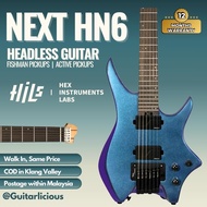 HILS NEXT Series Headless Guitar HN6 - Ultra Violet Chameleon ( HN6 G/UV - HILS GUITAR  )