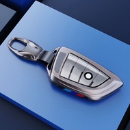 Aluminium Alloy Car Key Case Cover Shell Keychain for BMW X1 X3 X5 X6 X7 G01 G02 G05 G11 G20 G30 G32 1 3 5 7 Series Accessories