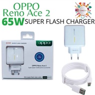 Charger Cashan tc Oppo 65W Type C Super Vooc Reno Ace 2 usb cable data C Charge Fast Charging Support TypeC Original 100% A5 2020 a9 2020 reno4 DA2240