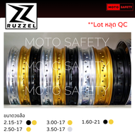 [สินค้าหลุด QC โปรดอ่านรายละเอียด] วงล้อ Ruzzel 36รู ขอบ17 ขอบ18 และอื่นๆ สีดำ เงิน ทอง หลายขนาด