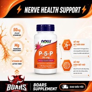 NOW P-5-P 50mg Vitamin B6 Supplement Nutritional Tablets Convenient to Carry