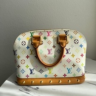 LV Alma 白彩貝殼包