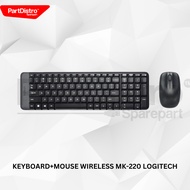 LOGITECH MK-220 WIRELESS KEYBOARD + MOUSE
