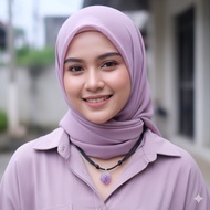 UNGU SMALL PURPLE Amethyst QUART AMETHYS STONE NECKLACE