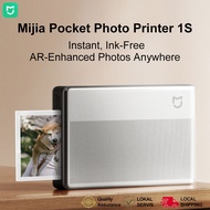 Xiaomi Mijia Pocket Photo Printer 1S Ink-Free Instant Prints AR Photos Wireless Smart Portable Pocke