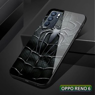 Softcase Glass Kaca OPPO RENO 6 - Casing Hp OPPO RENO 6 - C16 - Pelindung hp OPPO RENO 6  - Case Handphone OPPO RENO 6 - Casing Handphone OPPO RENO 6