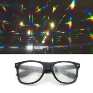 2021 Phoenix Ultimate Diffraction Glasses-3D Prism Effect EDM Rainbow Style Rave Frieworks Starburst Glasses for Festivals