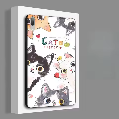 Cartoon Cat Case for Lenovo P11 Pro 11in Tablet Cases for Lenovo Xiaoxin Pad Plus 11.5in 2025 Pro Pr