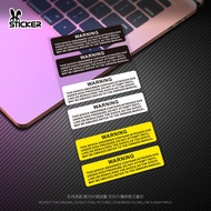 Shock Absorber Modified Warning Sticker Universal Motorcycle Shock Absorber Sticker Warning Reflecti
