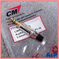 P.TR-ST CM CMP3XGS-G Small Tail 3.5mm Stereo Jack Male Mini Phone Connector Ai-Phaisan