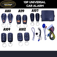 13 Pin Car Alarm /Car Security System Alarm (13 PIN ) For Wira Saga Waja FLX Axia Iswara Gen2 Alza K