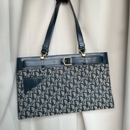 （極新）Christian Dior 迪奧 經典馬鞍 肩背包 手提包 單肩包
