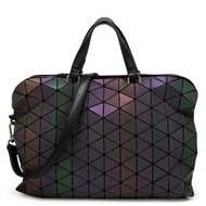 Black Luminous Issey Miyake BAOBAO Crossbody Boston Bag/Shoulder Bag/Tote Bag