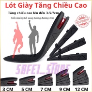 Shoe insoles increase height up to 3-5-7 cm. Height increasing rubber shoe insoles