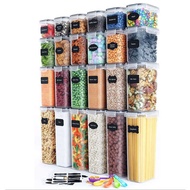 PP Plastic Storage Tank Storage Box Sealed Storage Multigrain Storage Box Set