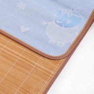 Children's Bamboo Mat Kindergarten Nap Mat Baby Bed Mat Mat Double-Sided Viscose Fiber Mat Student D