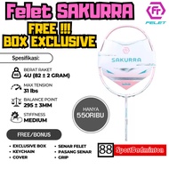 CAKURRA SERIES FELET FREE Exclusive Box Up to 31 Lbs - Badminton Racket FELETOriginal