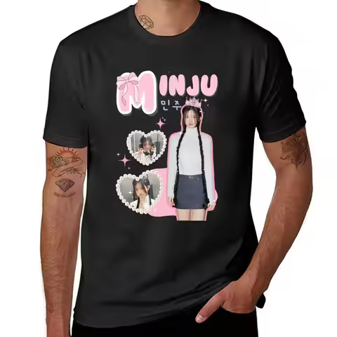 illit (KPOP) T-Shirt new edition plus sizes funny t shirts for men