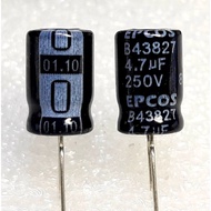 Epcos B43827 4.7uf 250v capacitor