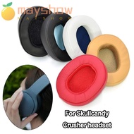 MAYSHOW 1Pair Ear Pads Protein Leather Headset Earmuffs Earbuds Cover for for Skullcandy Crusher Wireless Crusher Evo Crusher ANC Hesh 3