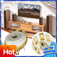 SRA ZK Electronic Tube Socket Vacuum Tube Socket 2pcs 7-pin Ceramic Tube Socket Gzc7-f Golden Plated