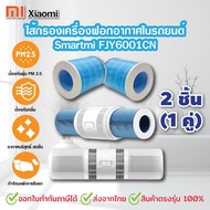 ไส้กรอง Xiaomi Zhimi Car Purifier 2ชิ้น/คู่ ใช้กับเครื่องฟอกอากาศในรถยนต์ Mi Smartmi Car Air Purifie