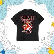 LAZYDUCK CHICAGO BULLS DISTRO CHILDREN'S T-SHIRT AGES 1-10 YEARS | CHICAGO BULLS KIDS CLOTHES