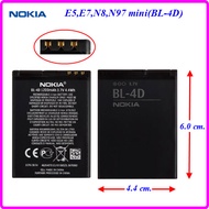 แบตเตอรี่ Nokia E5E7N8N97 miniHappy Phone 3G(BL-4D) 4.4x6.0 cm.1200 mAh.