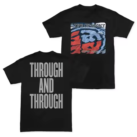 1994 Life Of Agony River Runs Red Short Sleeve Black All Size T-Shirt