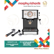 Morphy Richards 3-in-1 Expresso Coffee Machine 172EM1 (Coffee Maker,Pembancuh Kopi,咖啡机) Add On Leben