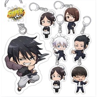 Cute jujutsu kaisen toji gojo satoru geto Character Model Keychain