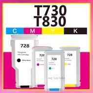 HP 728B MBK  Pigment Ink HP 728 C/M/Y DesignJet Ink Cartridge 300ml 130ml DesignJet T730 T830