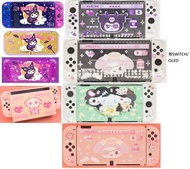 多款 Switch OLED/Switch/Switch Lite Case/Bag/Dock Cover/Sticker 保護殼/保護套/收納包/底座殼/貼紙  sanrio/hello kitty