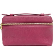 紅色 牛皮 肩背包【Loro Piana 諾悠翩雅】 FAP5084