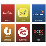 Topup All Telco Recharge Pin (Hotlink, Digi, Celcom, U Mobile, TuneTalk &amp; XOX