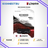 Kingston KC3000 1024G M.2 2280 PCIe 4.0 NVMe SSD (SKC3000S/1024G)