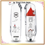 VICTORINOX Classic SD Moomin Multi-Function Knife, Perfect for Outdoor Activities, Camping, and Emer