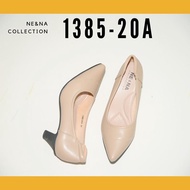 รองเท้าเเฟชั่นผู้หญิงเเบบคัชชูทำงานส้นปานกลาง No. 1385-20A NE&NA Collection Shoes