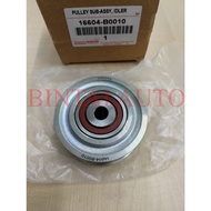 *PERODUA MYVI LAGI BEST, ICON 1.5CC FAN BELT TENSIONER PULLEY/ IDLER PULLEY 16604-B0010