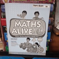 ORIGINAL USED BOOK MATHS ALIVE WORKBOOK 5B