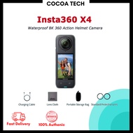 Insta360 X4 Action Camera- Waterproof 8K 360 Action Helmet Camera, 4K Wide-Angle Video 135 Min Batte