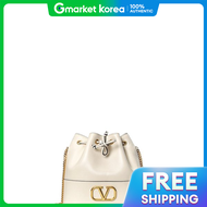 Valentino | กระเปาถอทรงบคเกต Valentino V Logo Signature รน 20 สไอวอร รหสสนคา 6W2P0T83HPF I16