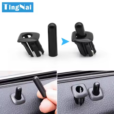 Car Door Latch Pin Security Door Lock Screw Knob Cap Cover For BMW E60 E90 E70 E84 F10 F11 F30 F34 F