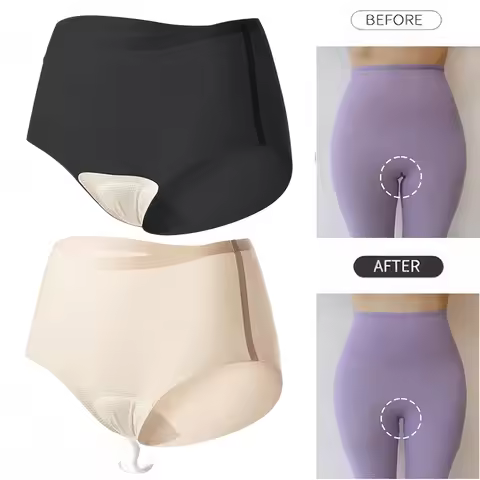 Camel Proof Underwear Women Seamless Camel Concealer Toe Underpants No Show Cameltoe Proof Hipster P